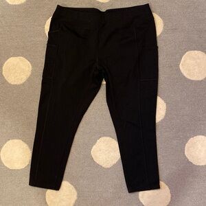 Carhartt black leggings with side pockets